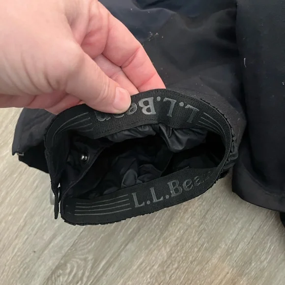 L.L. Bean Vintage women’s size L Black Snow Pants - Picture 3 of 5